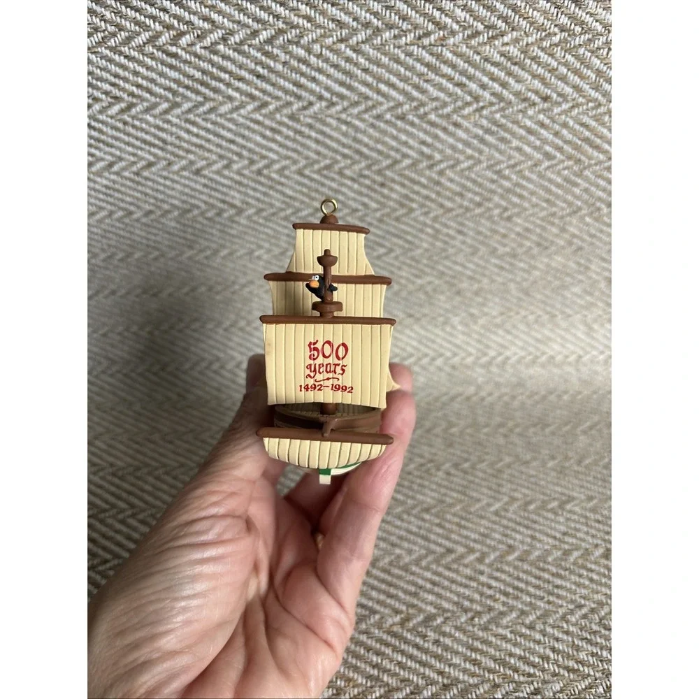 Hallmark Keepsake Santa Maria Ornament 1992 Collectors Club Ornament